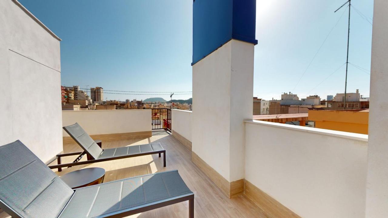 Alicante Colorful Penthouse Center 5C Apartment Екстериор снимка